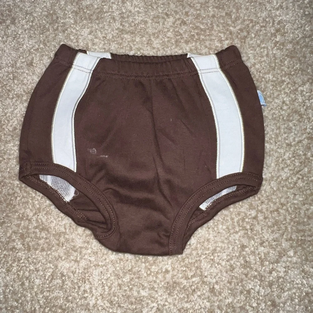 Football diaper cover